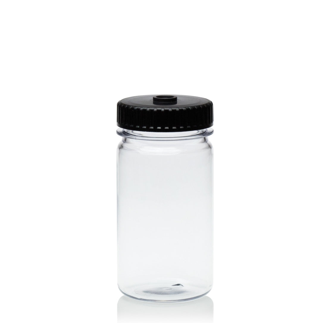 TriForest WPC0300C, 300ml Polycarbonate Centrifuge Flask/Wide Mouth Bottle, Standard Cap
