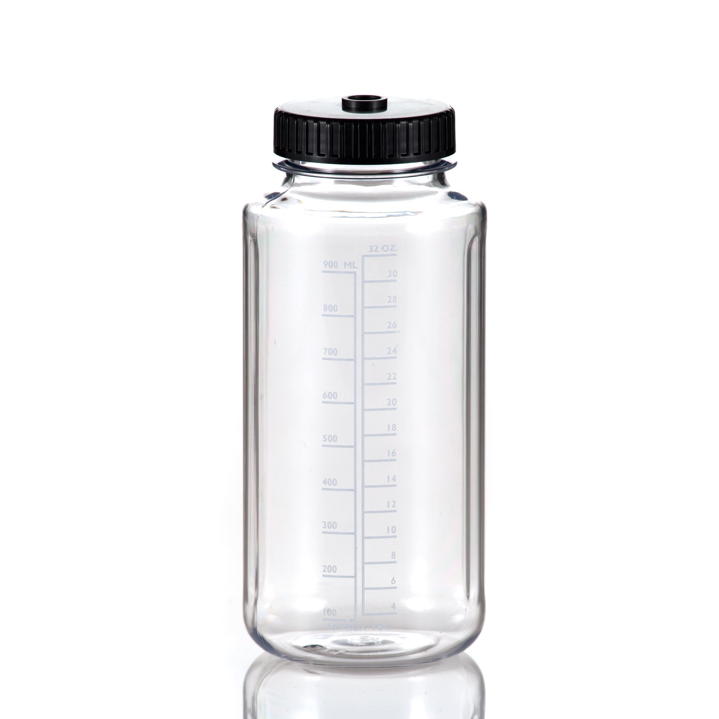 TriForest WPC1000C, 1000ml Polycarbonate Centrifuge Flask/Wide Mouth Bottle, Standard Cap