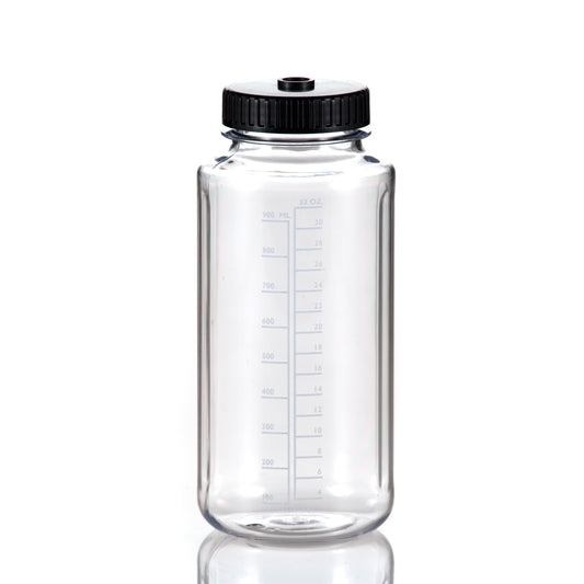 TriForest WPC1000C, 1000ml Polycarbonate Centrifuge Flask/Wide Mouth Bottle, Standard Cap