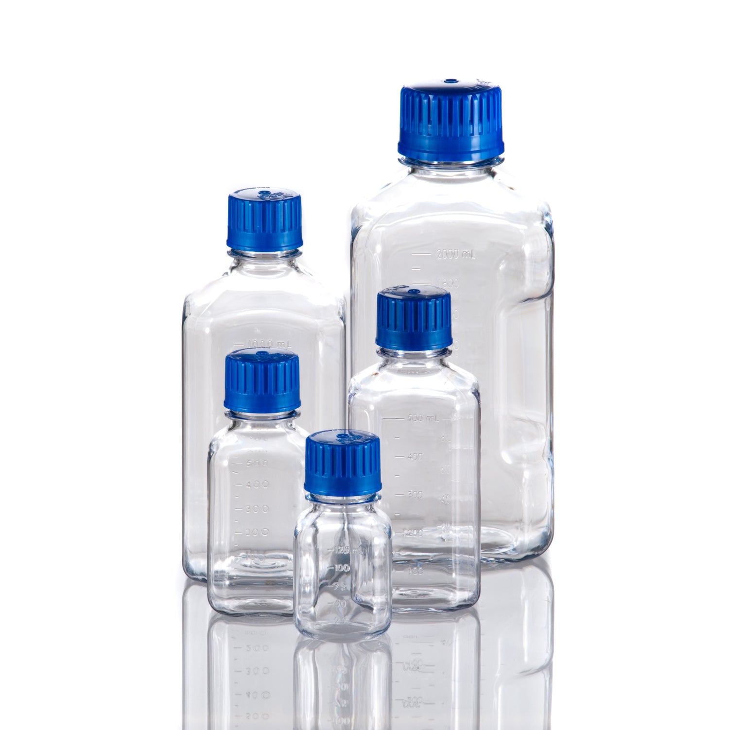 Square Polycarbonate Bottles