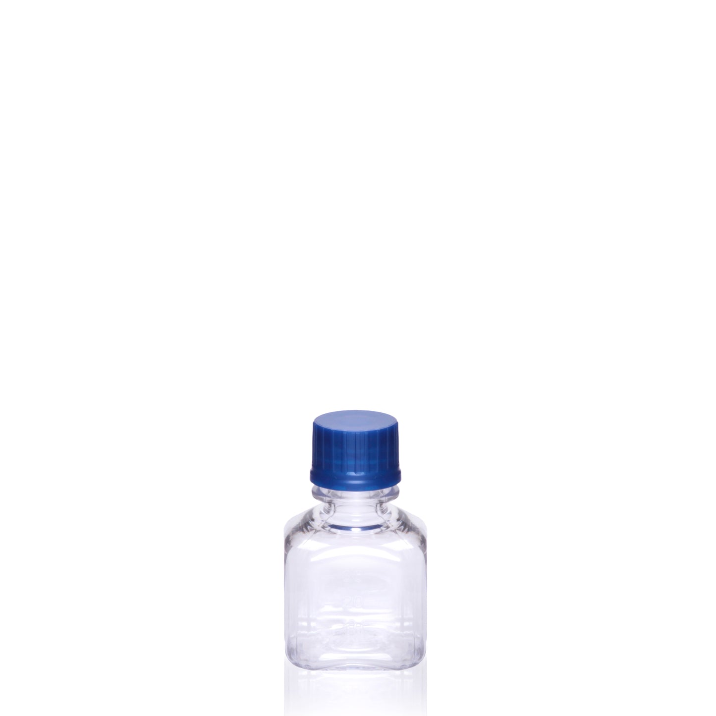 TriForest BPC0030, 30ml Square Polycarbonate Bottle, Standard Cap