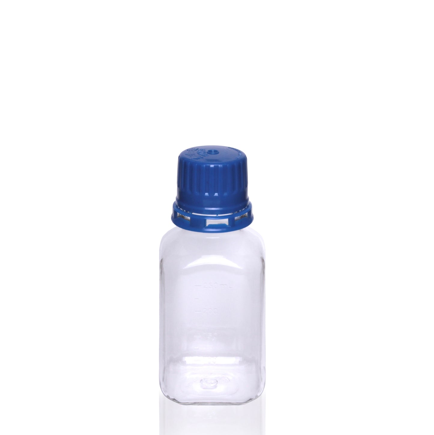 TriForest BGC0250S-A, 250ml PETG Media Bottle, Tamper-Evident Cap, Sterile