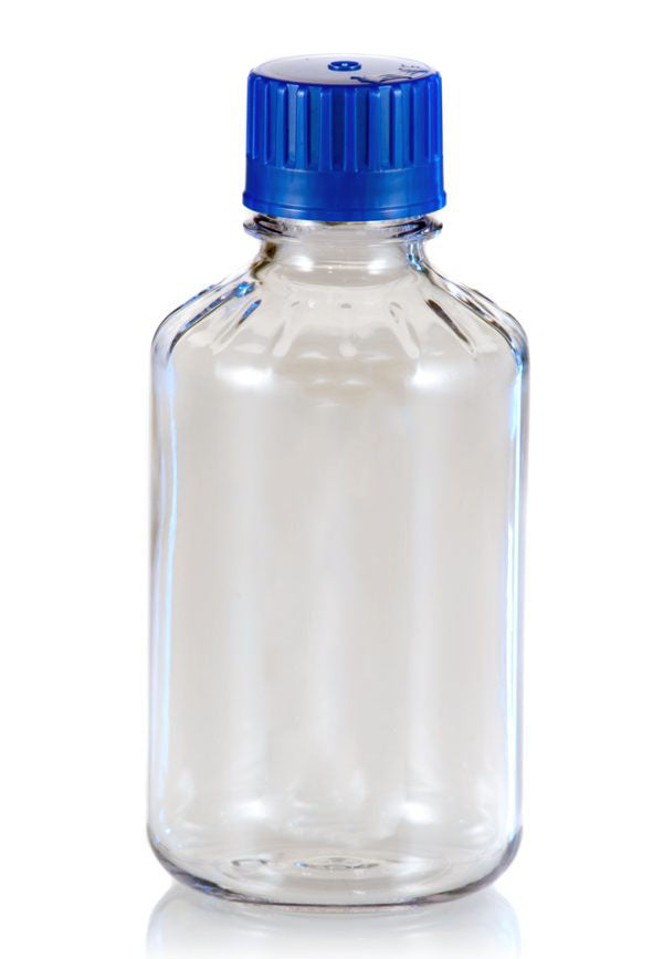 TriForest RPC0500C, 500ml Round Polycarbonate Bottle, Standard Cap